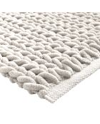 Tappeto da bagno (50 x 80 cm) Ariel Natural, ciniglia di cotone/poliestere