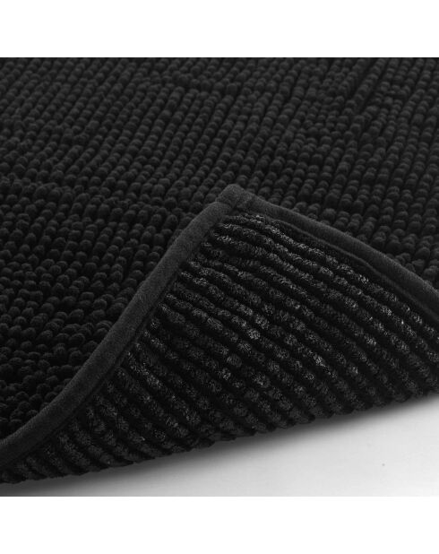 Badtapijt (45 x 75 cm) Sweety zwart, stevig microvezel