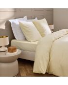 Drap Housse Linella Ivoire, 100% Coton Lavé