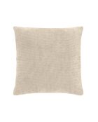 Cuscino sfoderabile Leo Natural (45 x 45 cm), velluto di ciniglia