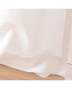 Rideau à Oeillets (140 x 240 cm) Milano Naturel, Coton / Polyester avec Top