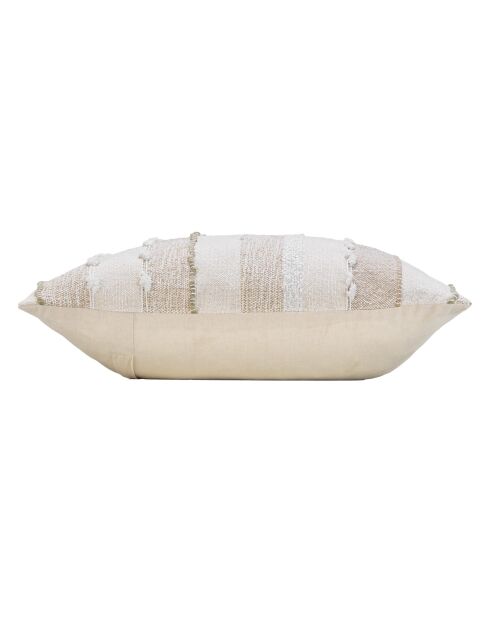 Coussin Déhoussable (60 x 60 cm) Santos Naturel, Coton / Polyester Fantaisie