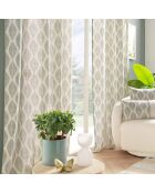 Maho Sauge afneembaar kussen (30 x 50 cm), polykatoen, metallic bedrukt