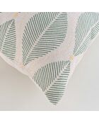 Maho Sauge afneembaar kussen (30 x 50 cm), polykatoen, metallic bedrukt