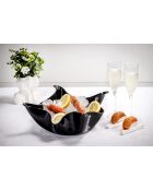 Centre De Table Draps Noirs Moyens