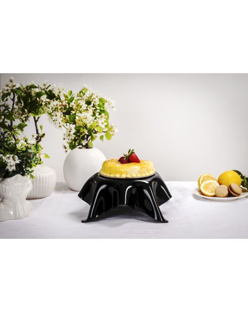 Centre De Table Draps Noirs Moyens