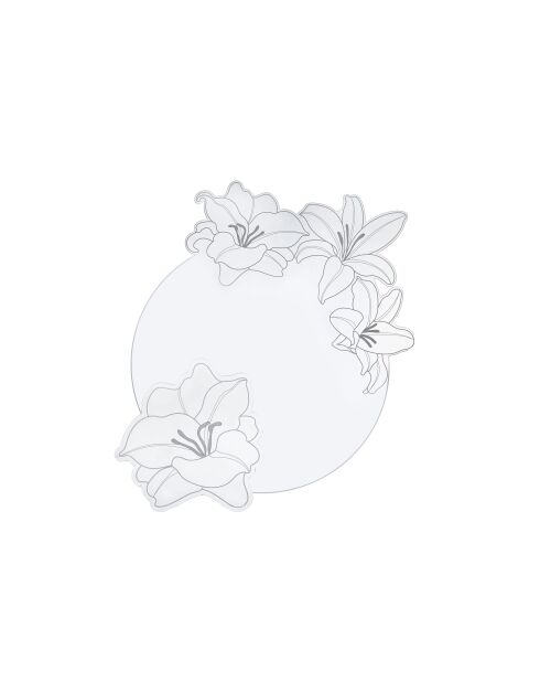 Rundes Renaissance-Set/Untersetzer