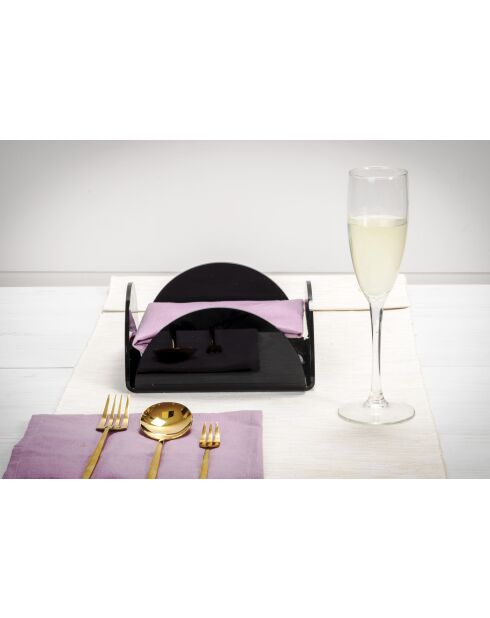 Porte-Serviettes Noir