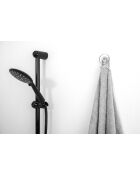 Set de 2 soportes de pared transparentes Calipso