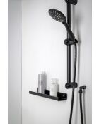 Estante de ducha Calipso Black L.370