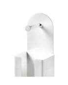 Portarrollos Clio Multiple, color blanco