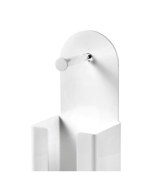 Portarrollos Clio Multiple, color blanco