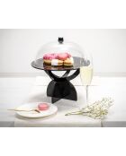 Présentoir À Gâteaux Petit Format Noir