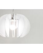 Sferia Suspension Lampe Blanche