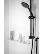 Estante de ducha transparente Calipso L.600