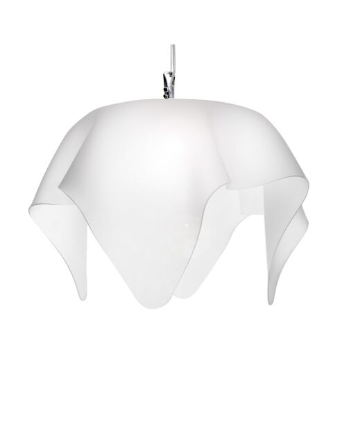 Lampe Suspendue Drapée Grand Blanc