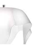 Lampe Suspendue Drapée Grand Blanc