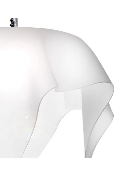 Lampe Suspendue Drapée Grand Blanc