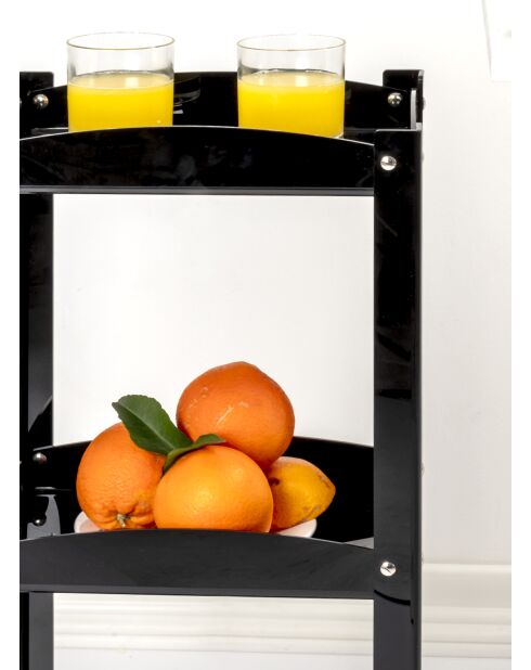 Chariot De Service Noir