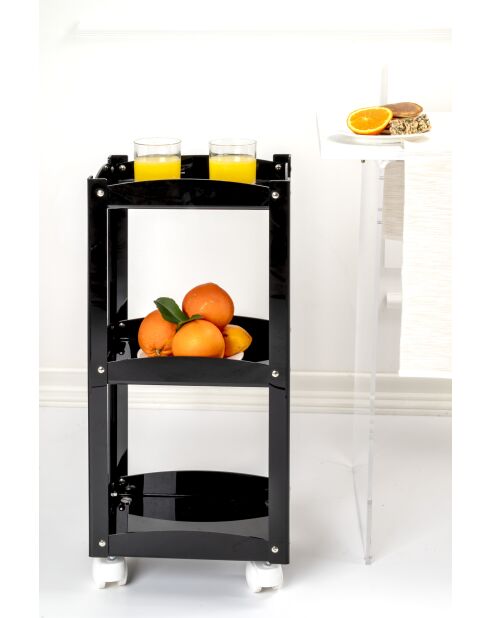 Chariot De Service Noir