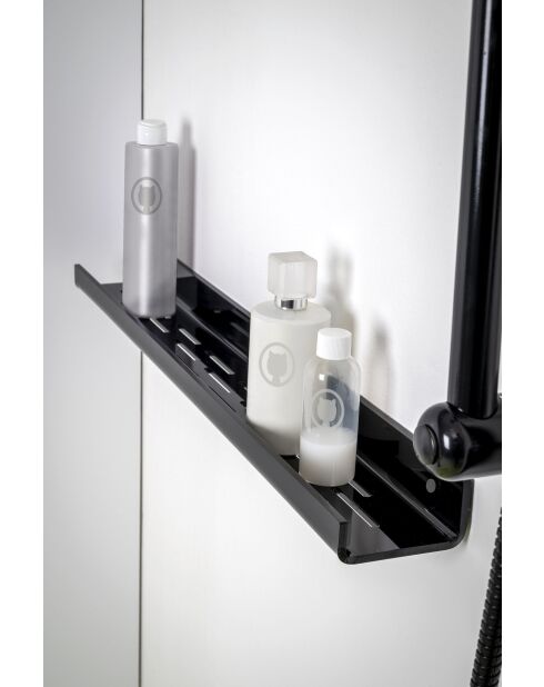 Estante de ducha Calipso Black L.600