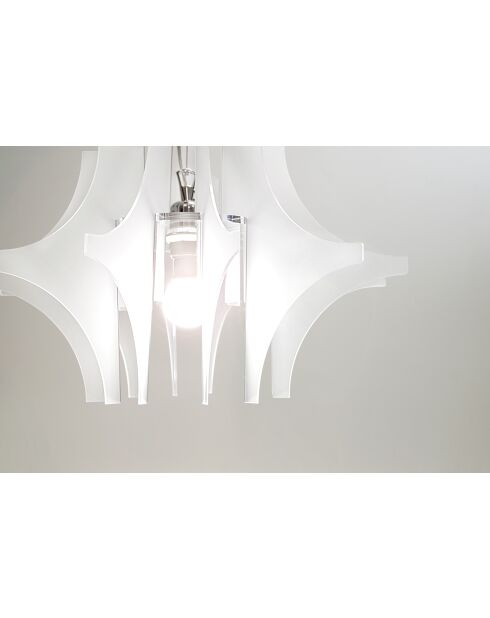 Lampe Suspendue Prismienne Blanche