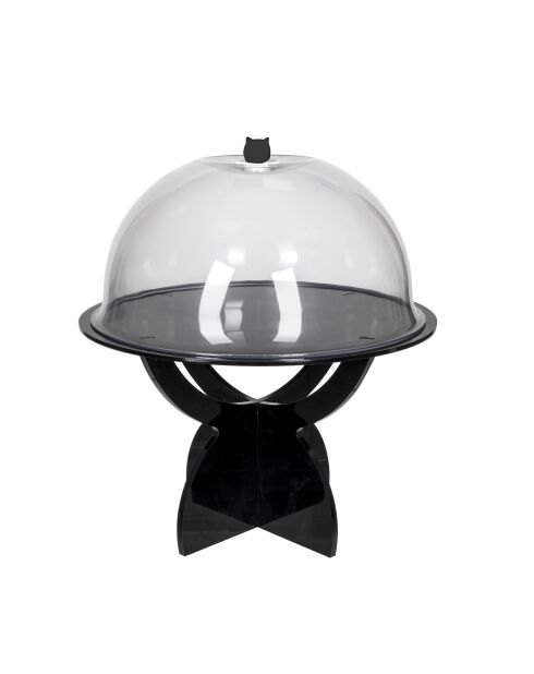 Présentoir À Gâteaux Grand Format Noir