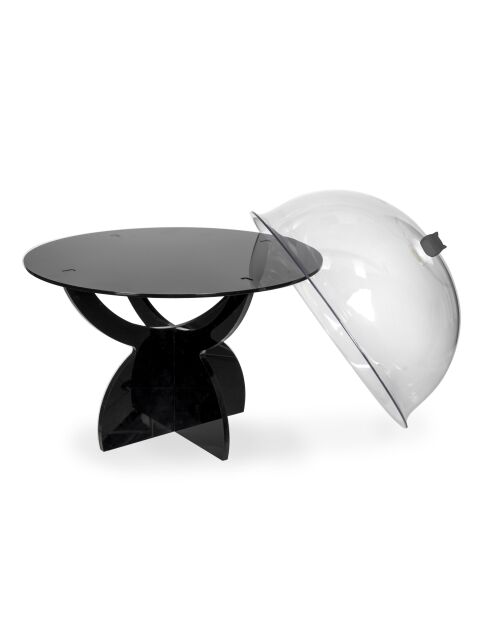 Présentoir À Gâteaux Grand Format Noir