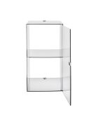 Armoire Murale Clio Double Transparence