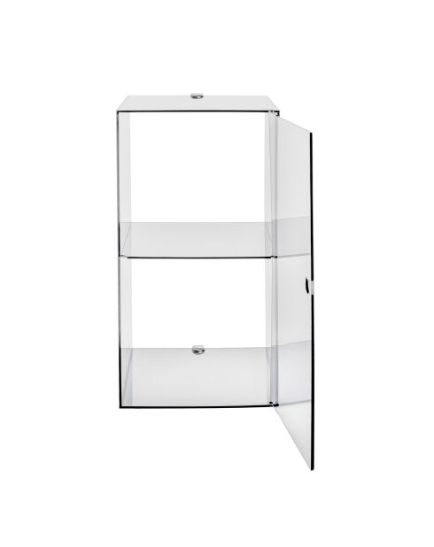 Armoire Murale Clio Double Transparence