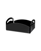 Panier De Fruits Noirs Servi