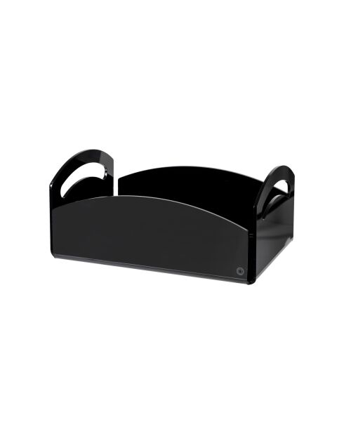 Panier De Fruits Noirs Servi