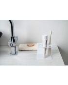 Soporte para cepillos de dientes Clio White