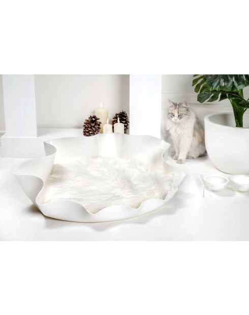 Litière pour chat I-Pet Drape Sit Blanc