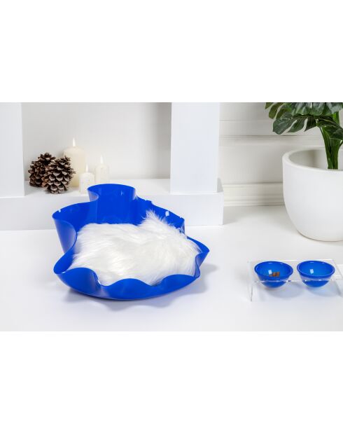 Litière pour chat I-Pet Drape Sit Bleue