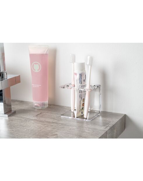 Clio Clear tandenborstelhouder