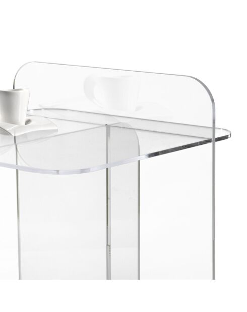 Table Mondrian Transparent