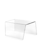 Tavolino da caffè trasparente Alari