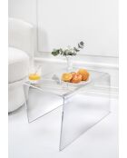 Tavolino da caffè trasparente Alari