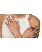 Bague Angie laquée forêt