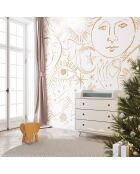 Fresque Mystic Ligne Agate - 150x305 cm