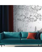 FresqueToscane Line Encre de Chine - 150x305 cm