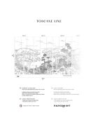 FresqueToscane Line Encre de Chine - 150x305 cm