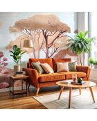 Fresque Riviera Été Indien - 150x305 cm