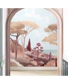 Fresque Riviera Été Indien - 150x305 cm