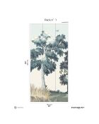 Fresque Sous Bois Lichen - 150x305 cm