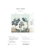 Fresque Sous Bois Lichen - 150x305 cm