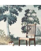 Fresque Sous Bois Lichen - 150x305 cm