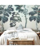 Fresque Sous Bois Lichen - 150x305 cm