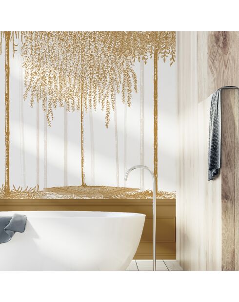 Fresque Woods Ocre - 150x305 cm